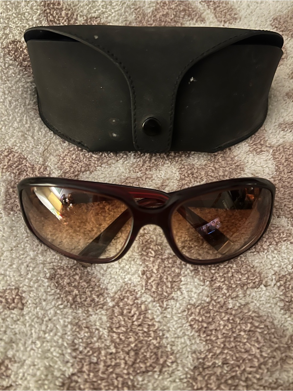 Olive Peoples Brown Gradient Lens Sunglasses